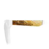 Scaled Elegance - White
