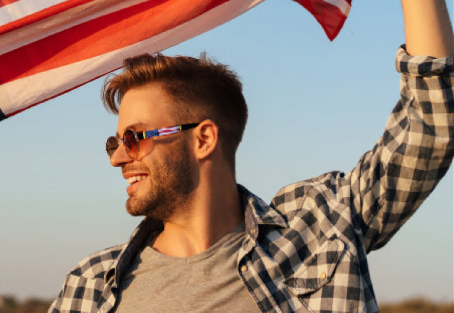 Introducing the Flags Collection: Patriotically Chic Eyewear Blades
